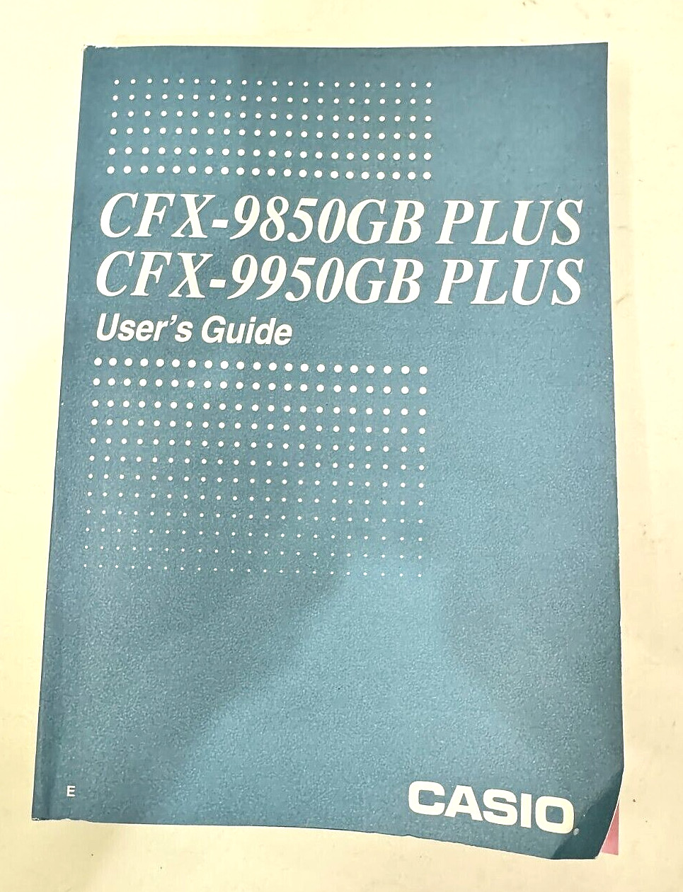 CASIO CFX-9850GB PLUS CFX-9950GB PLUS User Guide Manual Booklet Set - VG