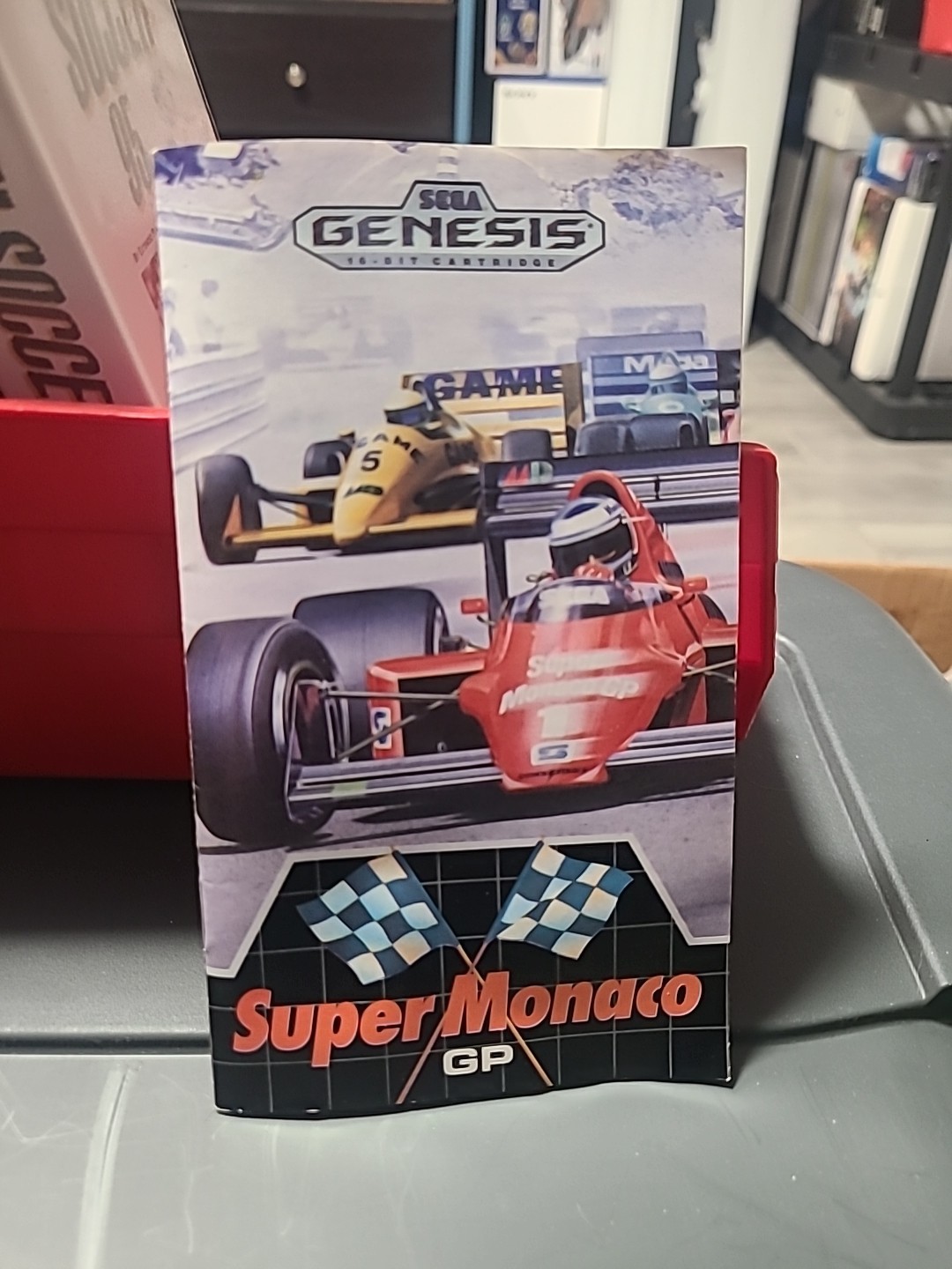 Super Monaco GP (Genesis, 1990) Instruction Manual ONLY