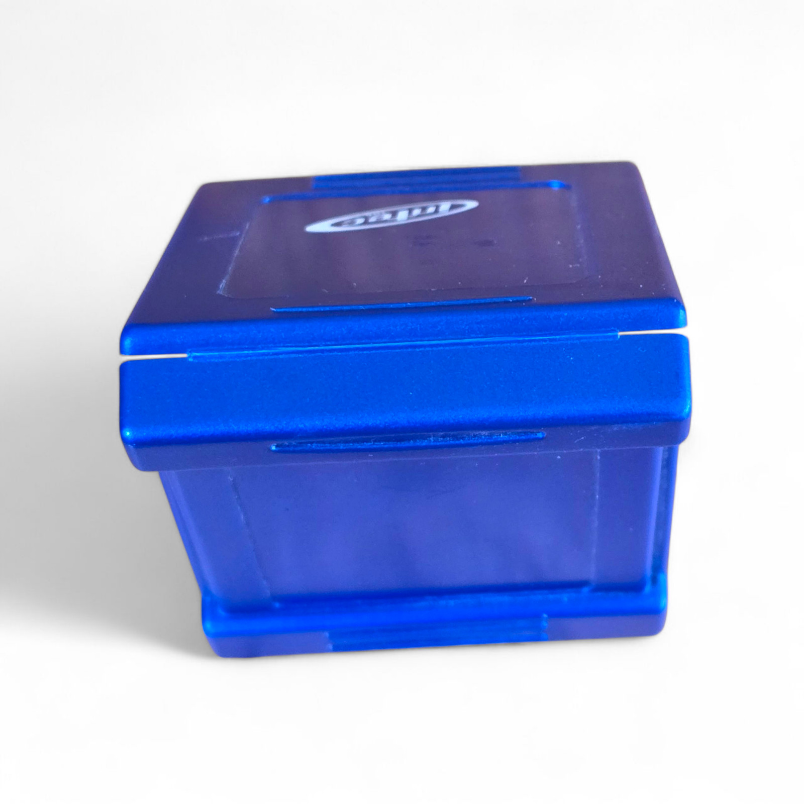 🔥Intec Blue Game Storage Case Memory Card Vintage Accessory GBA PS2GameCube PS1