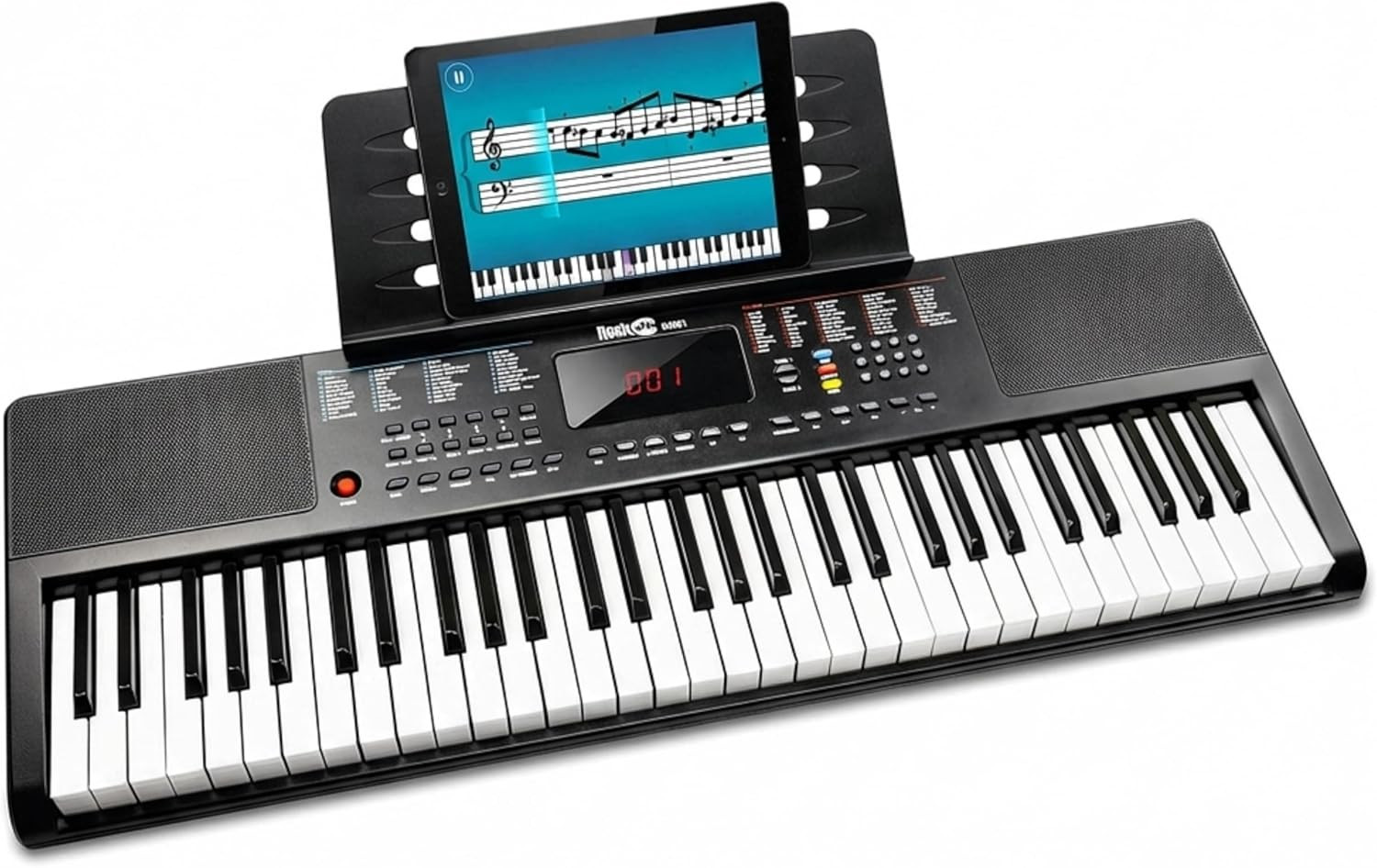 RJ361 61 Key Compact Keyboard Piano for Beginners | Compact Electric