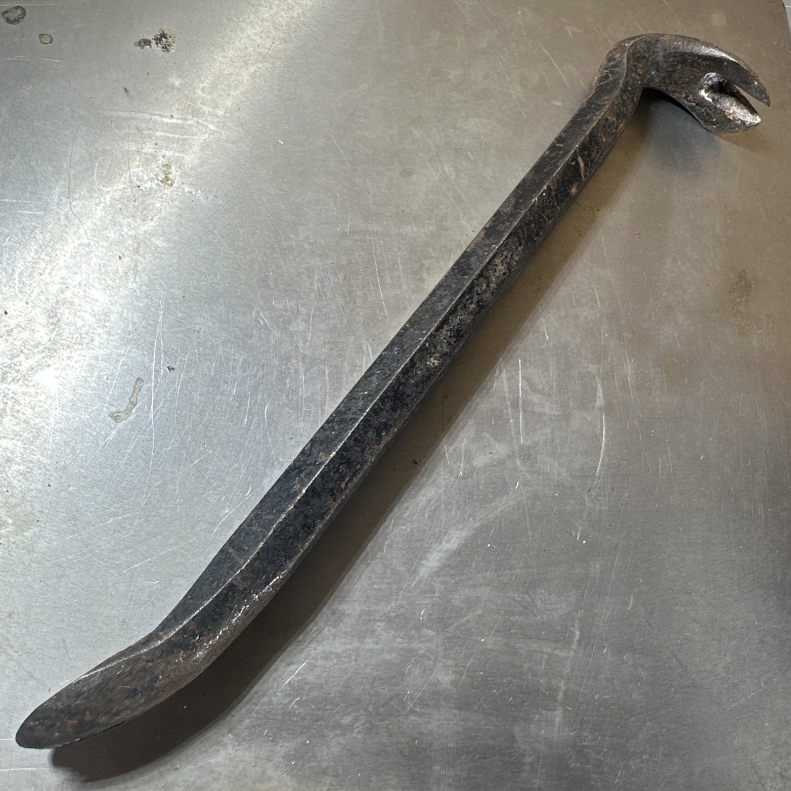 ROUGHNECK Nail Puller Pry Bar 11 In, USA, VINTAGE