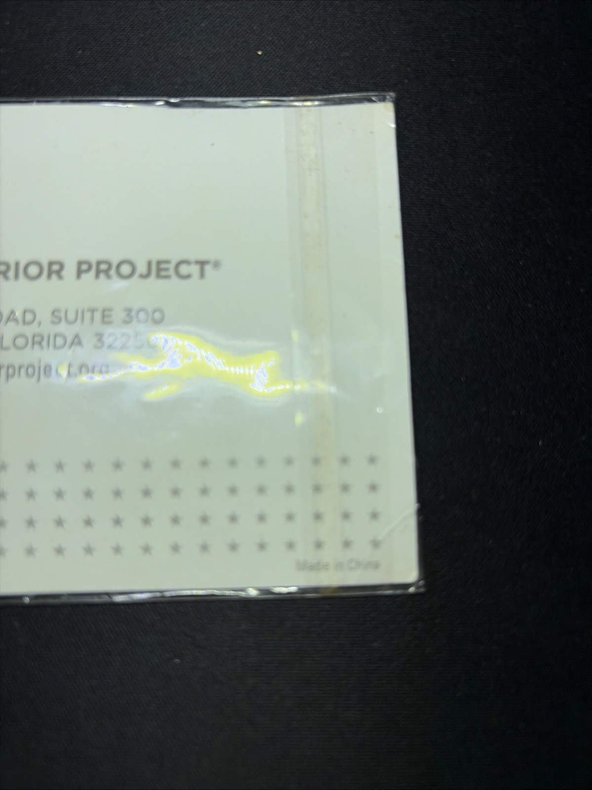 NEW! Wounded Warrior Project Patch *Iron/Sew On* * Never Opened