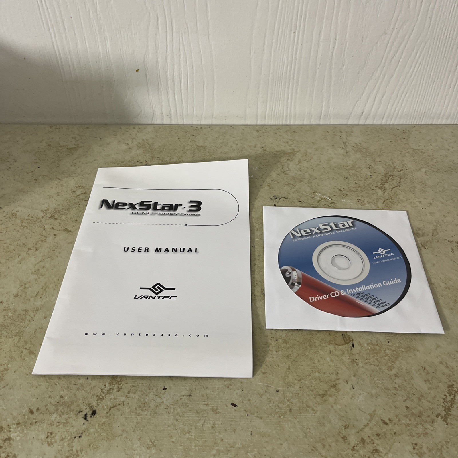 Next Star 3 User Manual And Driver CD