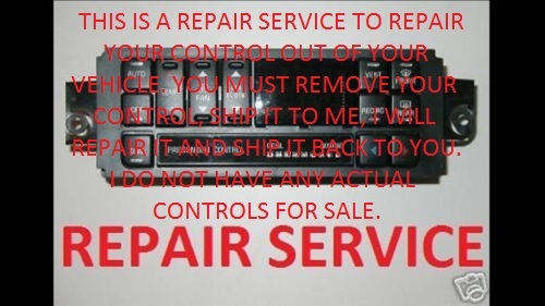 1997-2005 BUICK REGAL CENTURY CLIMATE CONTROL SCREEN REPAIR 1998 1999 2000 2001