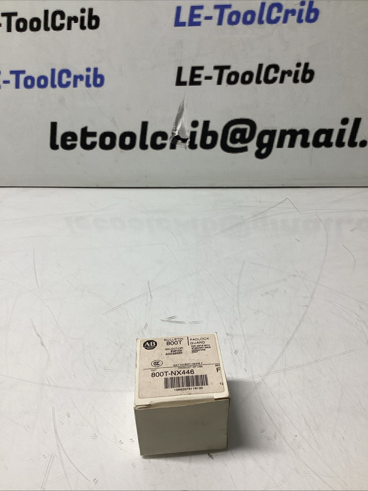 Allen-Bradley 800T-NX446 Ser F Padlock Guard Selector Switch S-349