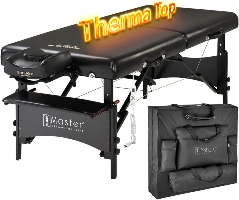 Portable 30” Galaxy Massage Table - Adjustable Height for Home & Professional Us