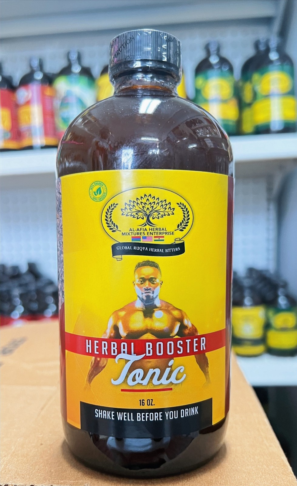 AL-AFIA MEN'S BOOSTER TONIC - 100% Natural and Organic