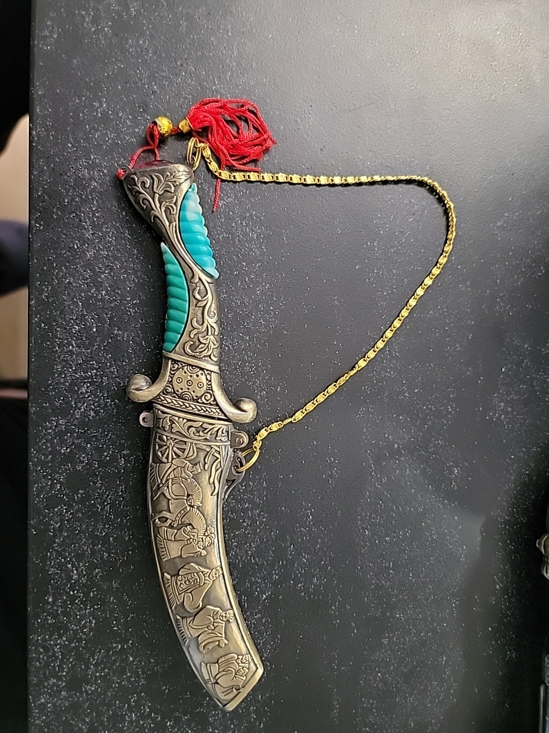 Chinese Stainless Steel Dagger with Sheath