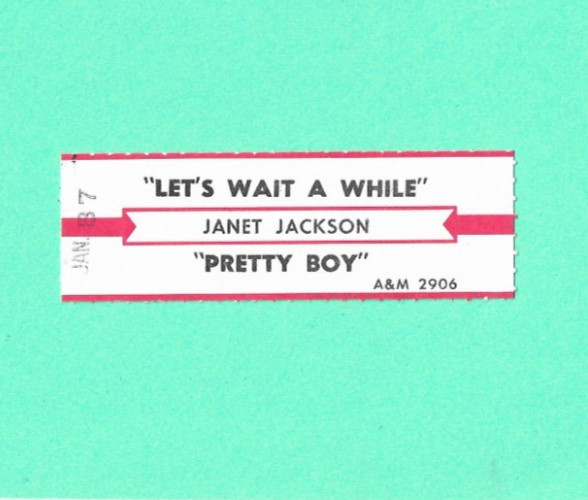 Jukebox Title Strip - JANET JACKSON - Let's Wait a While