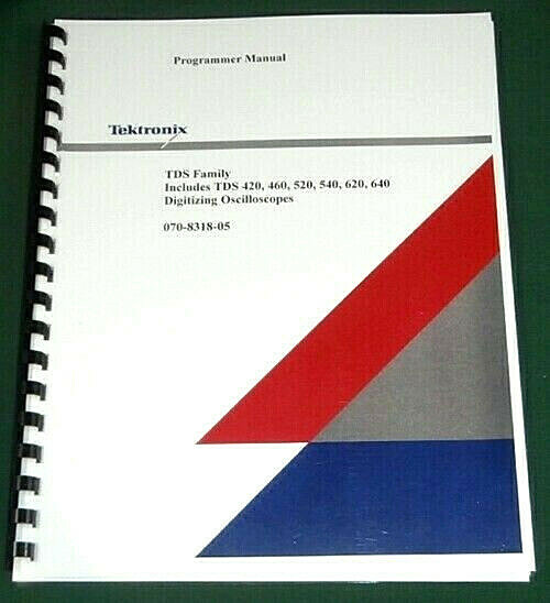 Tektronix TDS 420 Family Programmer Manual: Comb Bound & Protective Covers