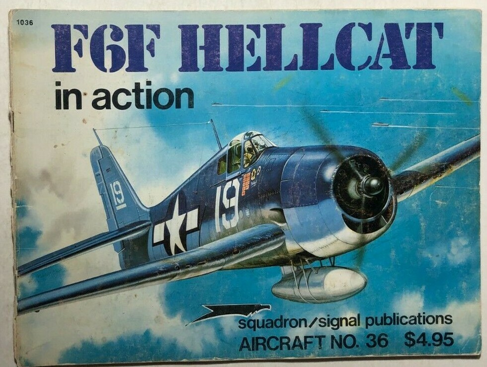 F6F HELLCAT IN ACTION (1979) Squadron/Signal illustrated SC