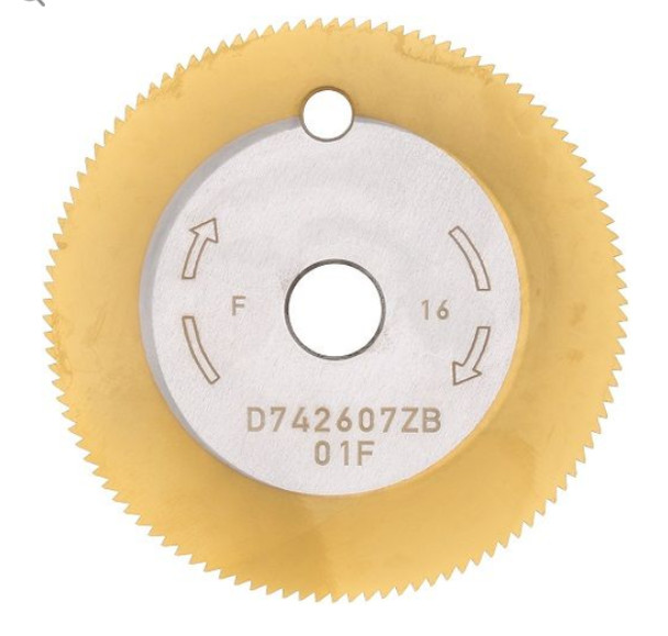 Kaba Ilco D742607ZB Silca Futura Spare Cutter for 01F