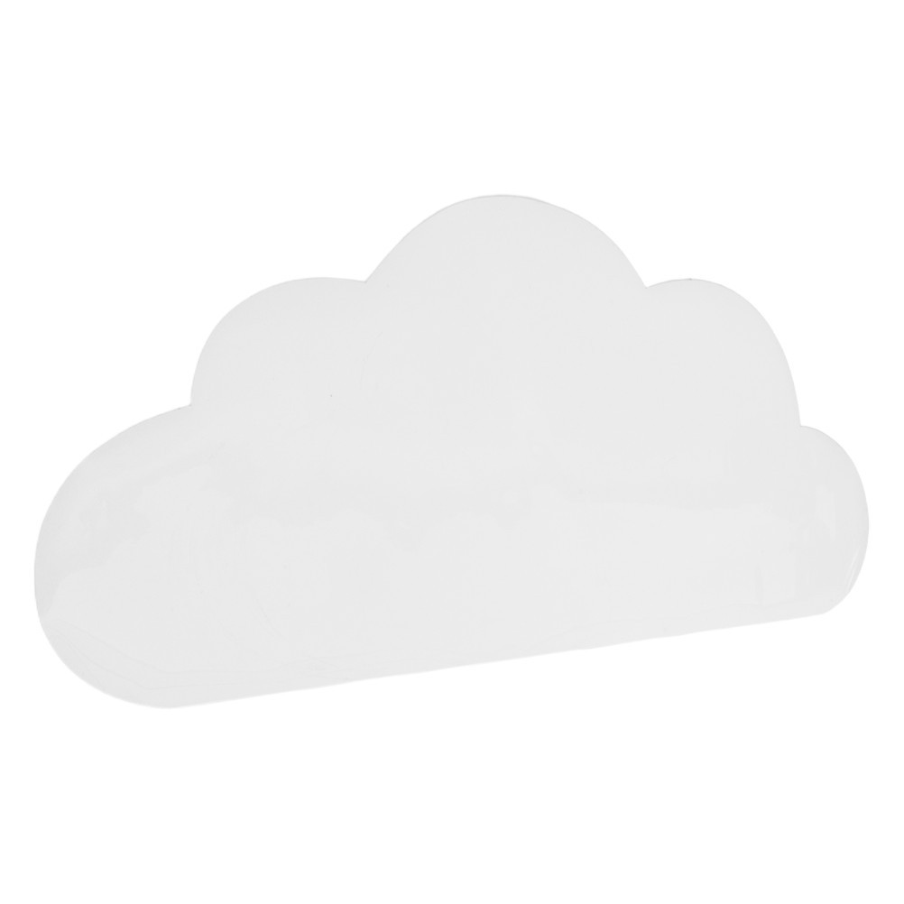 3 Pack Removable Cloud Whiteboard Stickers Reusable Dry Erase Wall Labels