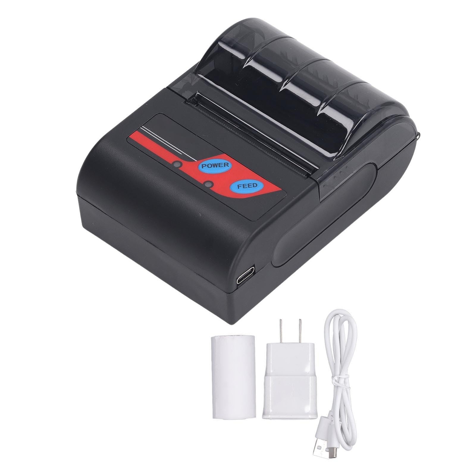 Hilitand Portable Handheld Thermal Receipt Printer 80mm Second Printing...