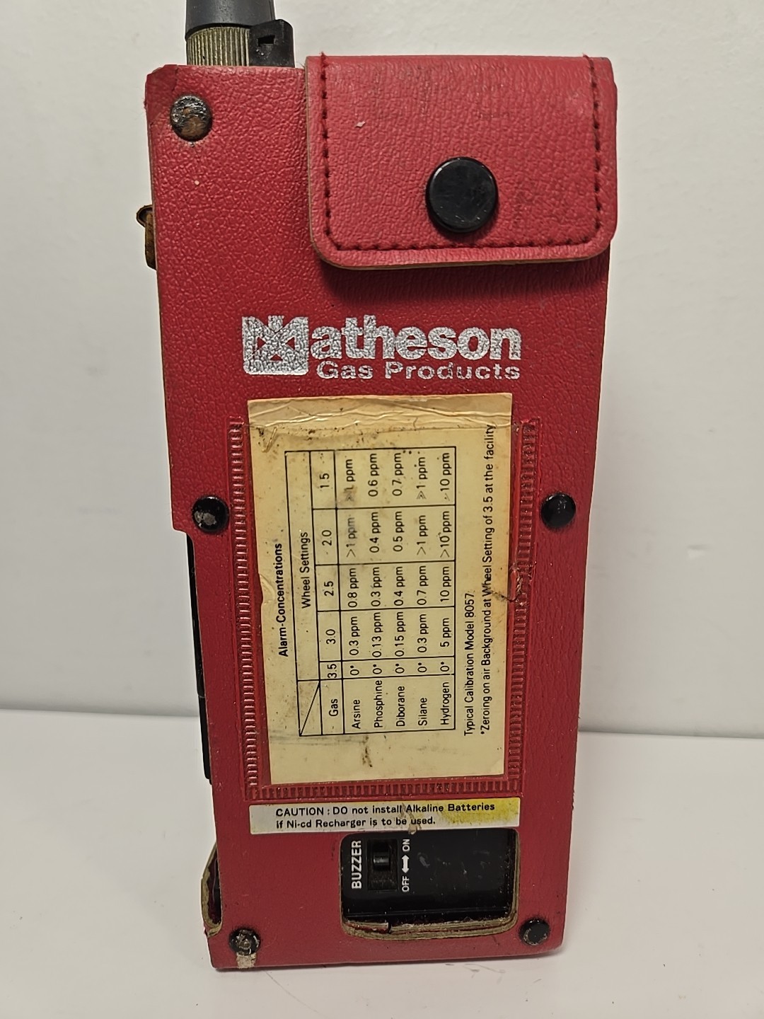 Matheson 8057 Hazardous Gas Leak Detector