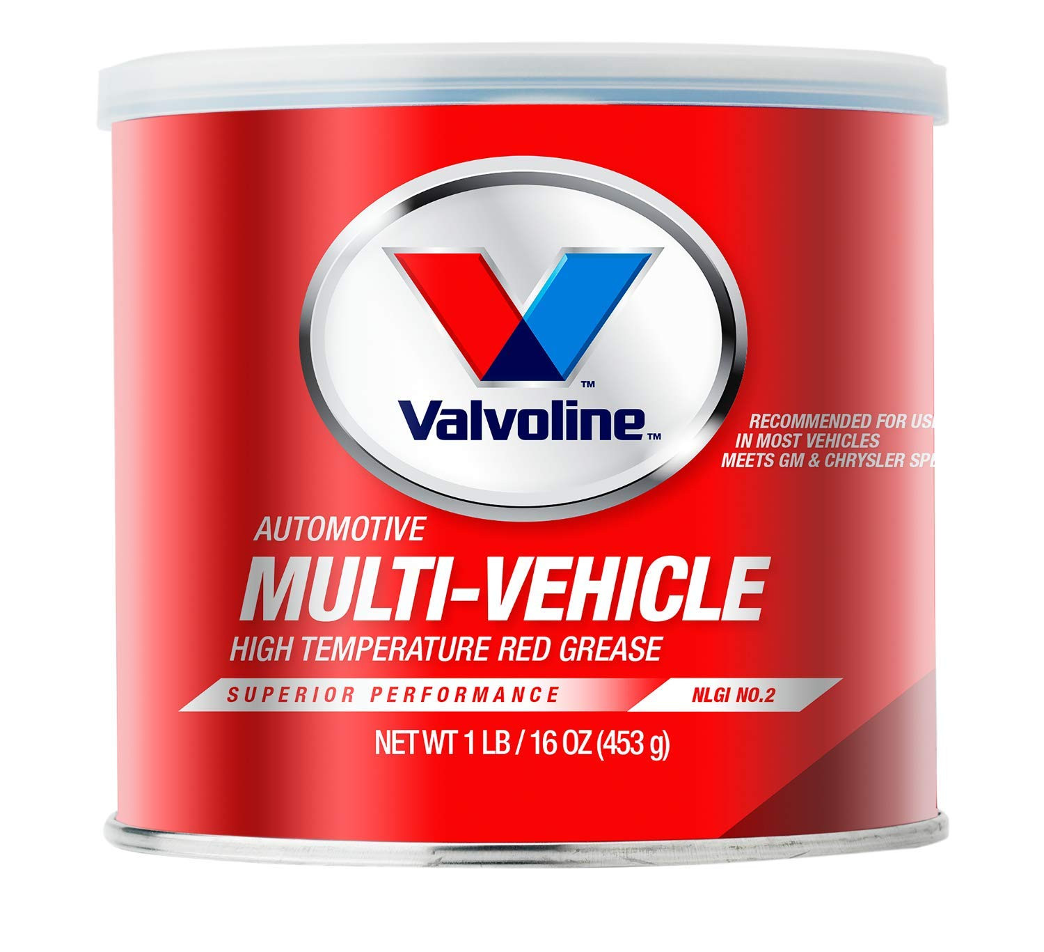 Heavy Duty Red Grease for Auto Accessories 1 LB Extreme Pressure Protection