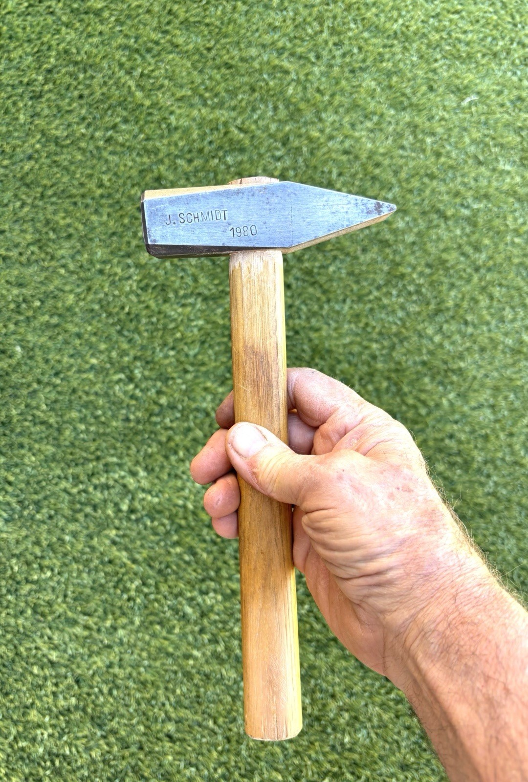 Vintage Cross Peen Hammer 500g Blacksmith Machinist Hand Made In Germany
