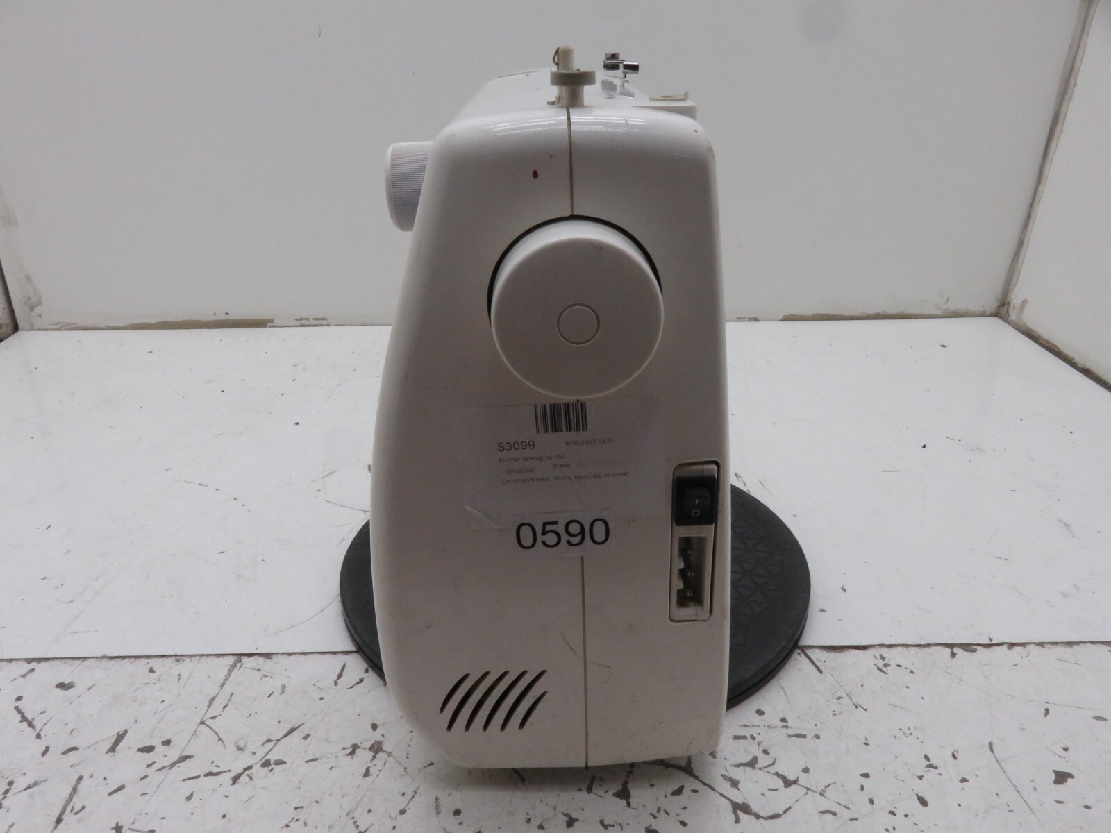 Brother HS-150 Sewing Machine - Untested As-is