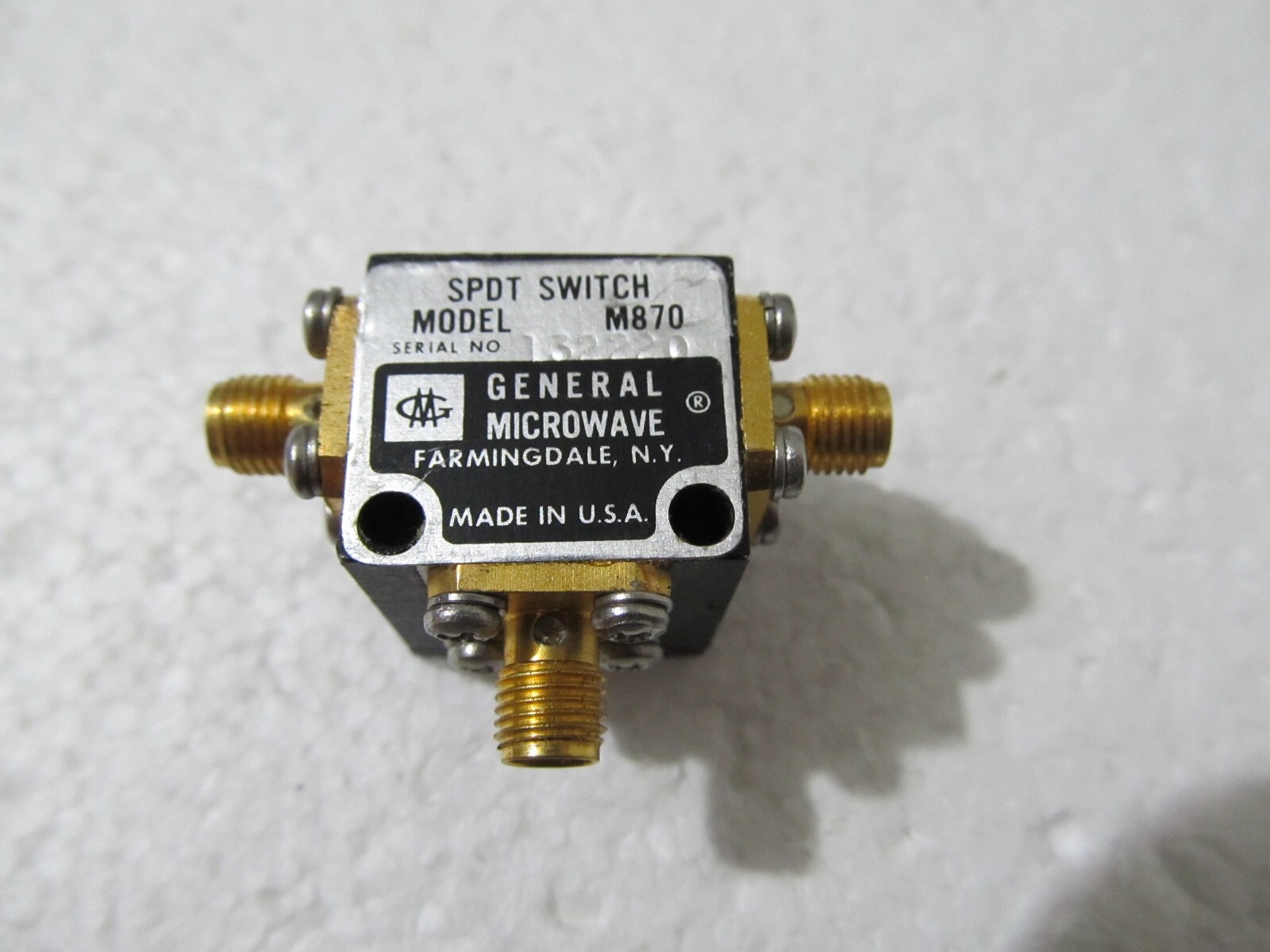 General Microwave SPDT Switch Model M870