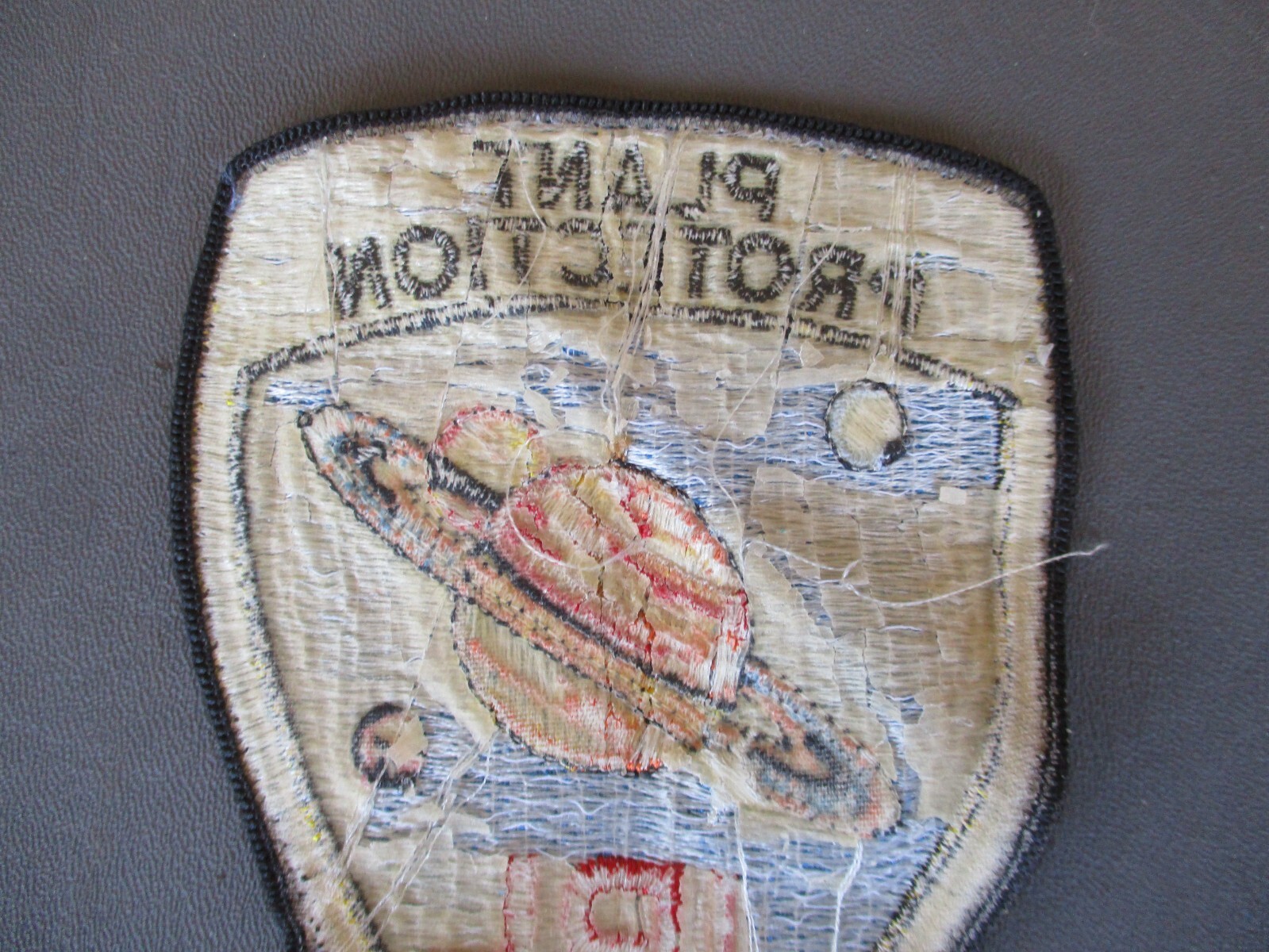 Vtg JPL, Jet Propulsion Laboratory PLANT PROTECTION Patch, #1