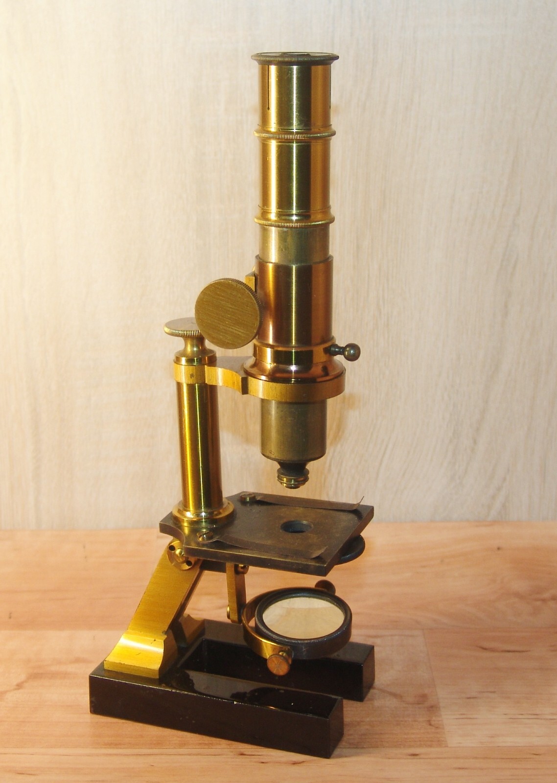 rare antique brass Microscope