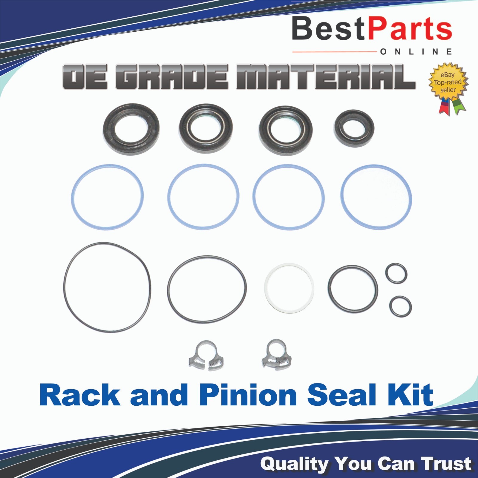Power Steering Rack and Pinion Seal Kit for Nissan 300ZX 1987-1989