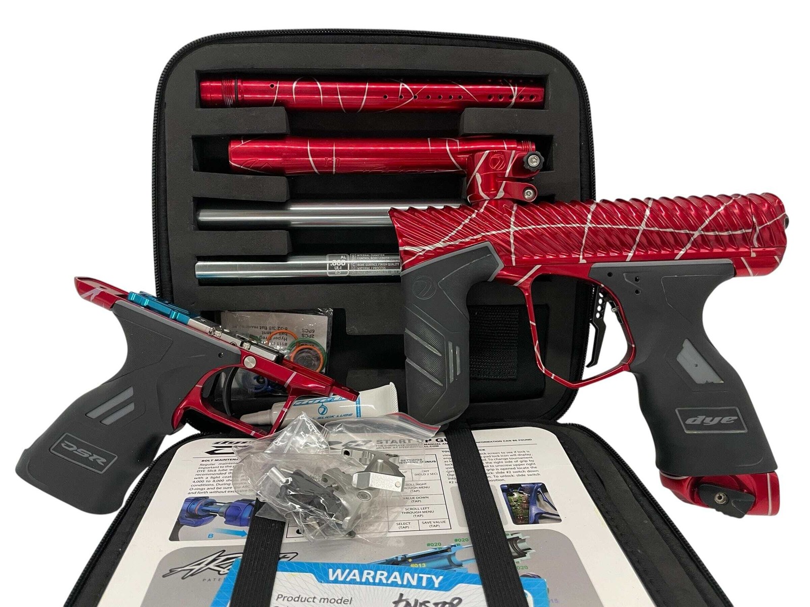 DYE Twister BILLY WING W/ Mech Paintball Gun
