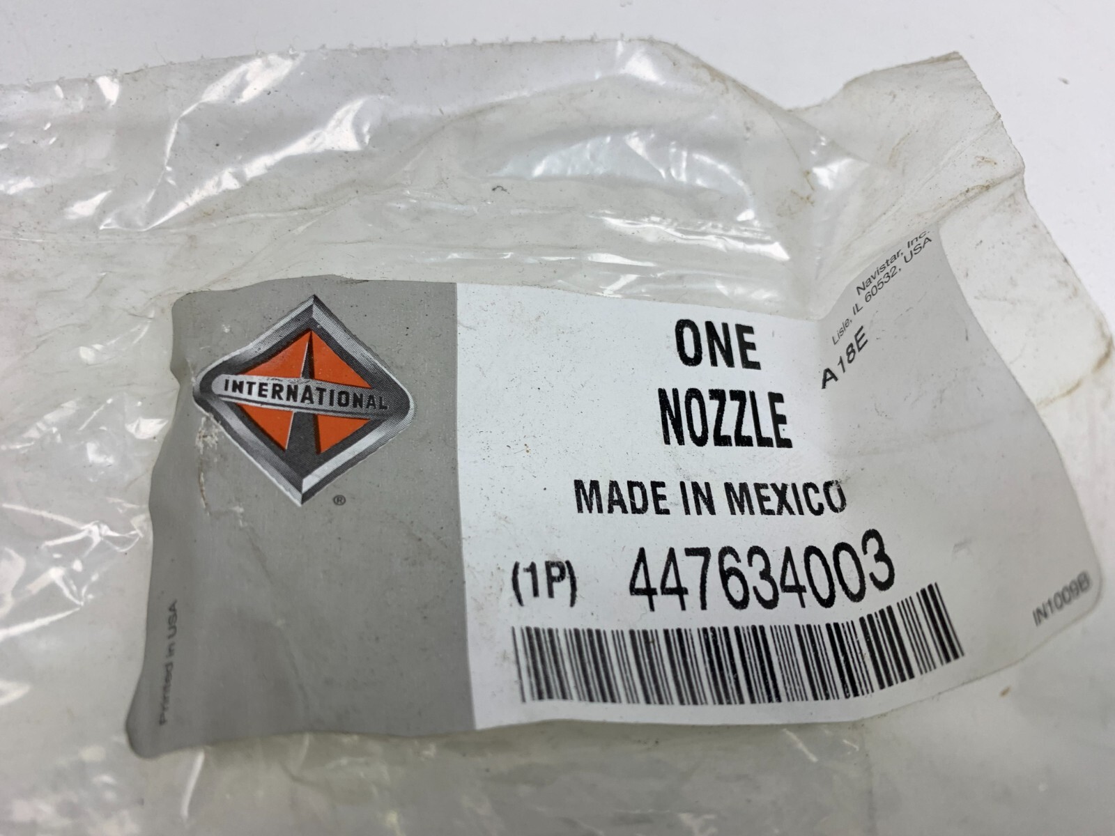 Genuine International 447634003 Windshield Washer Nozzle
