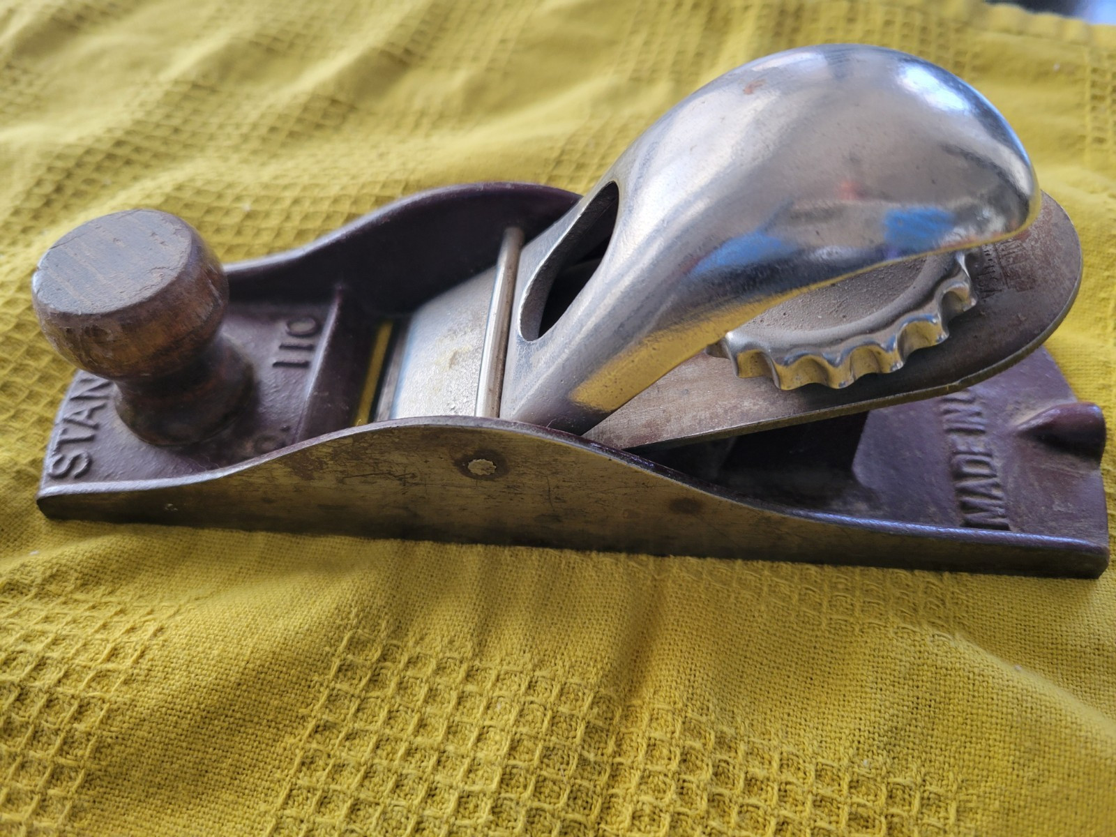 Vintage Stanley No.110 Block Plane Made In U.S.A.