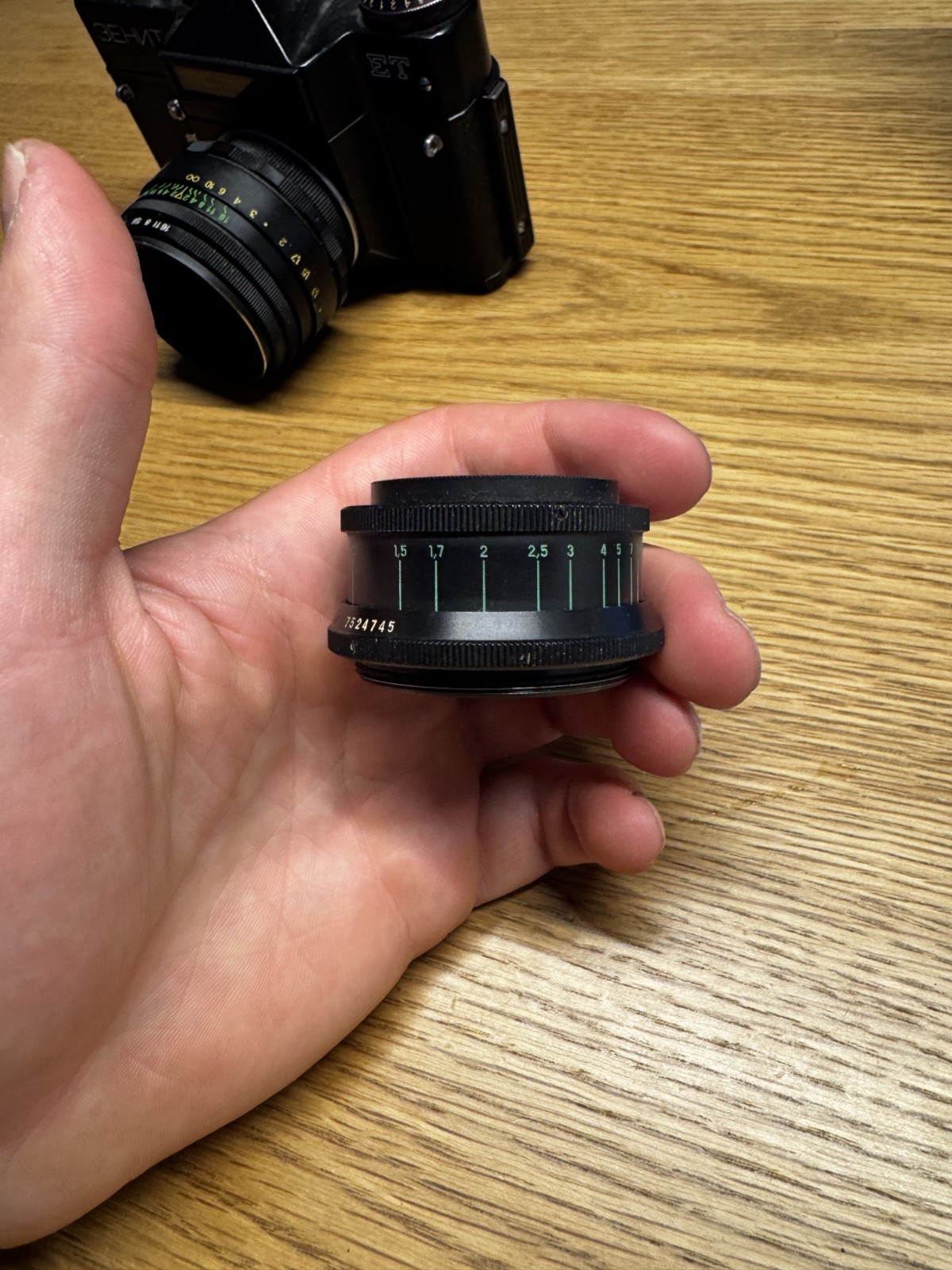 INDUSTAR 50-2; 3,5/50; VERY GOOD CONDITION