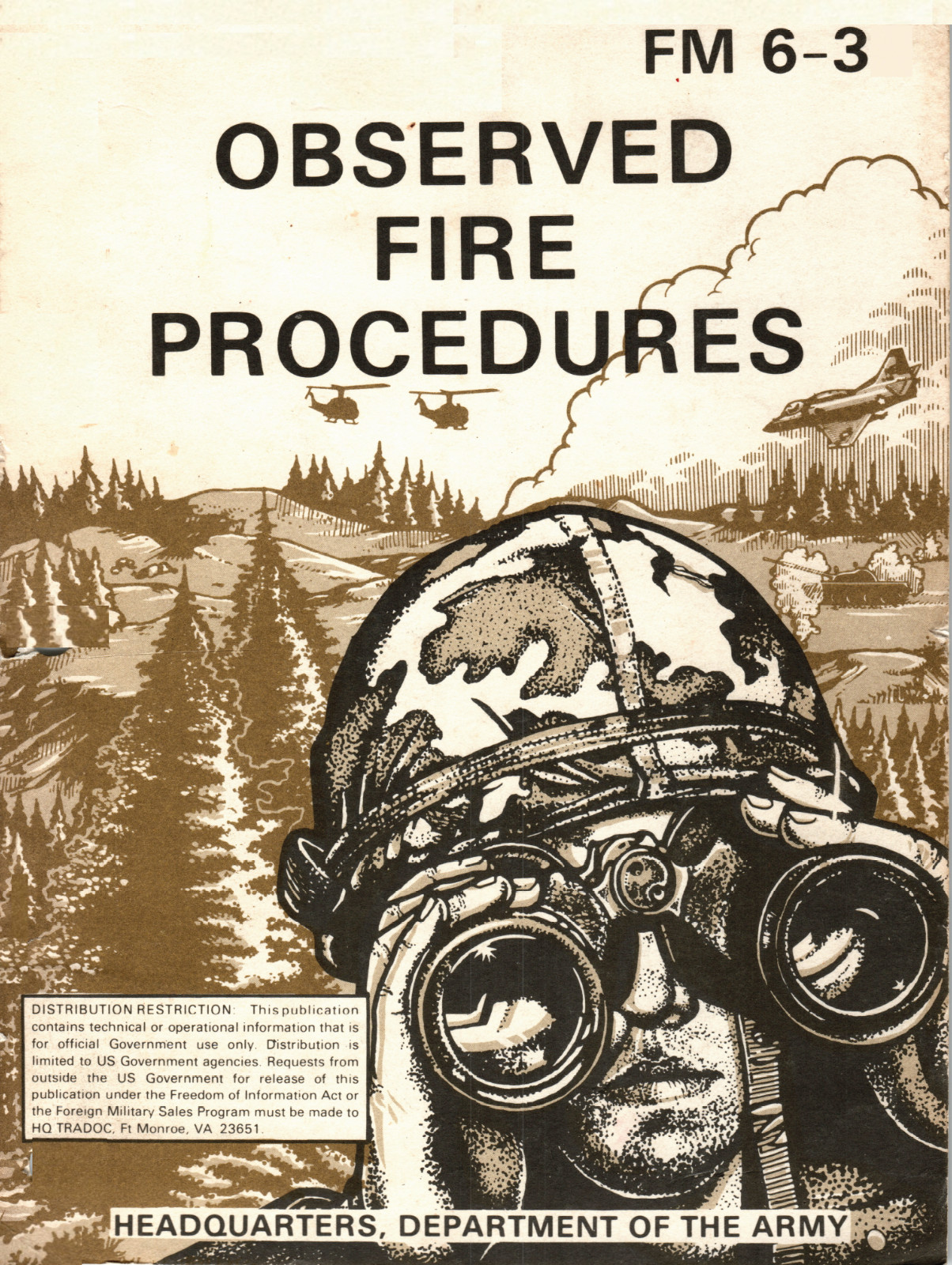278 Page FM 6-3 1985 OBSERVED FIRE PROCEDURES Forward Observer Book on Data DVD