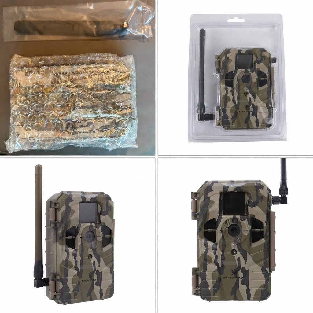 Stealth Cam Connect Max Trail Camera 20 Mega Pixel. 80ft Range 0.7s TS