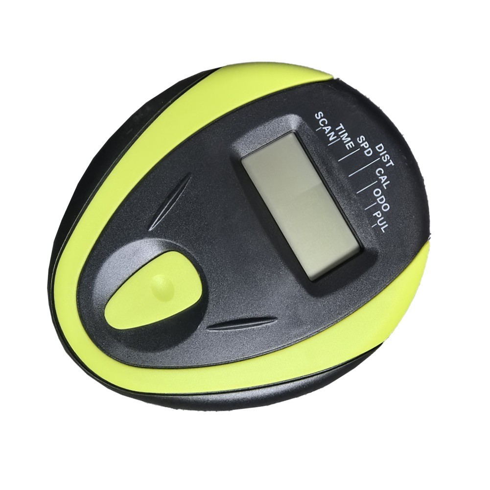 Lightweight LCD Speedometer for Exercise Bikes with Heart Rate Feature