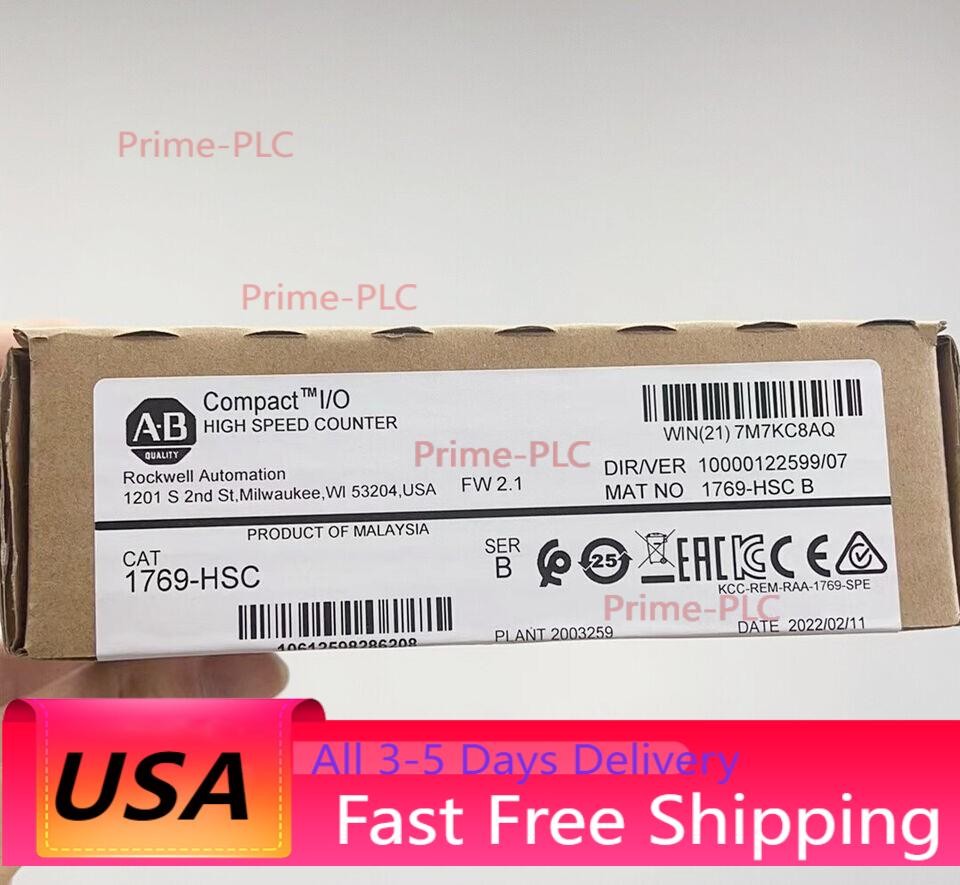 New Factory Sealed AB 1769-HSC Ser B CompactLogix High-Speed Module 1769HSC