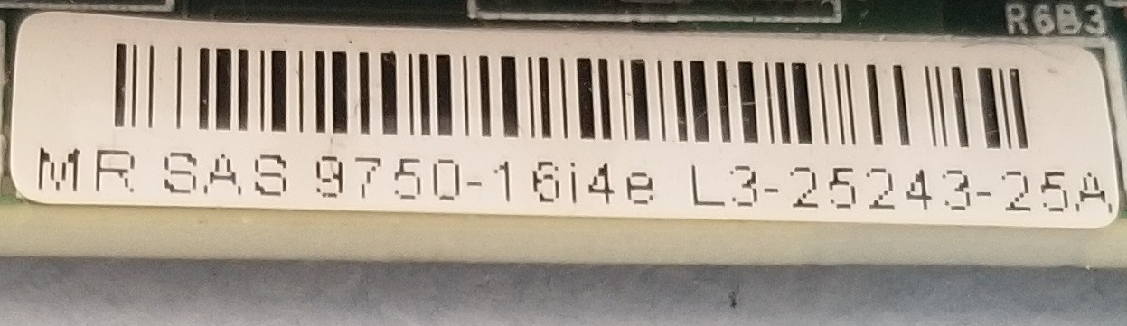 LSI Megaraid 6Gbps SAS/SATA PCIe Raid Controller 9750-16i4E