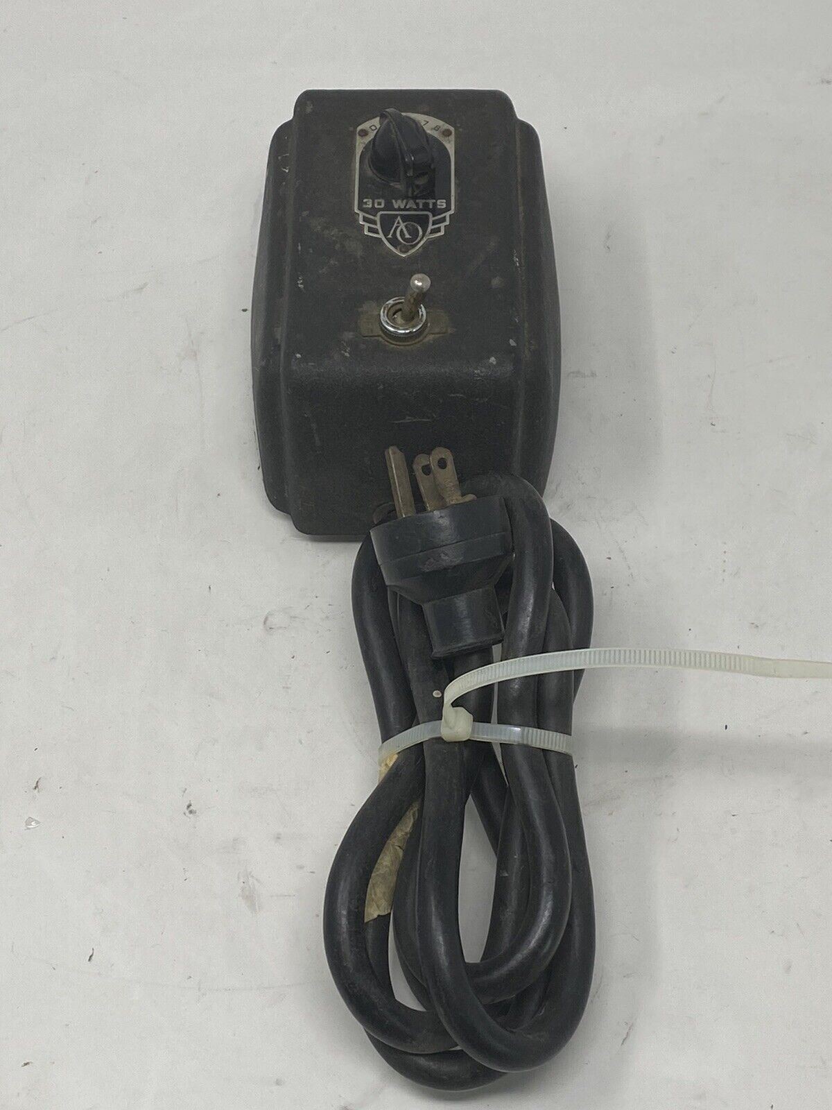 A/O American Optical Model 395 Microscope Transformer, 30 Watt Lamp Power Supply