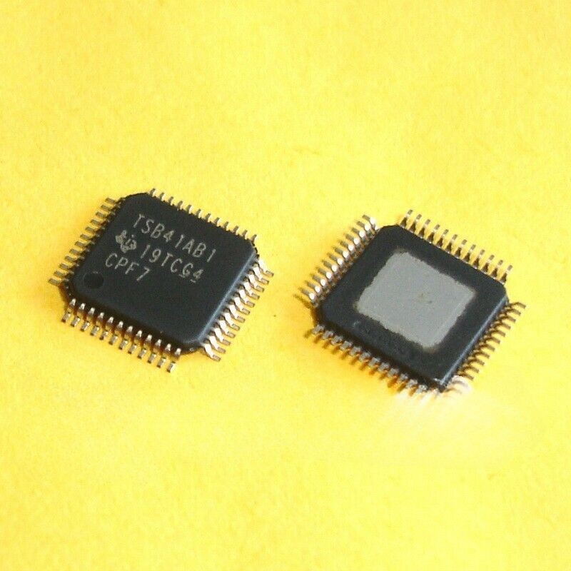 10 PCS TSB41AB1PHP QFP-48 TSB41AB1 IEEE 1394a One-Port Cable Transceiver/Arbiter