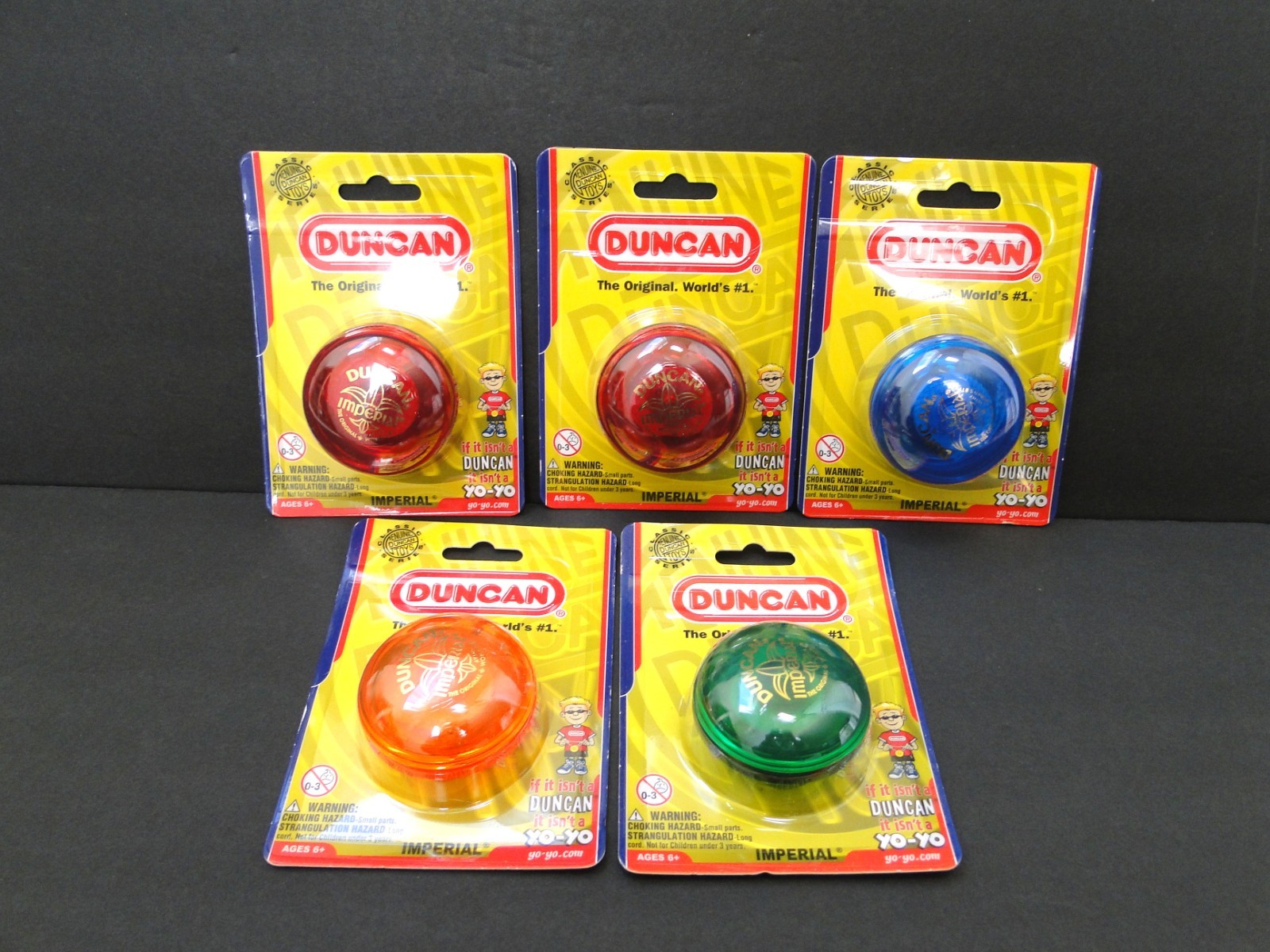Lot of 5 Duncan Imperial Yo-Yo