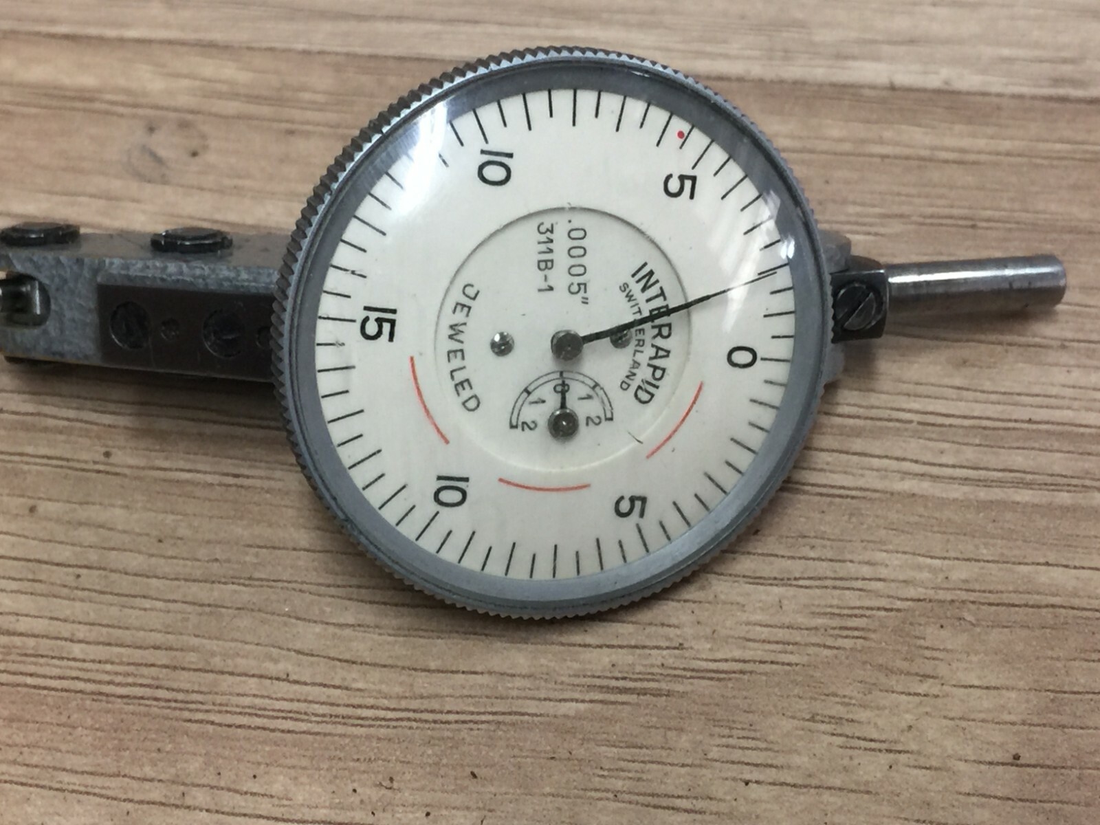 SWISS INTERAPID .0005 " TEST INDICATOR