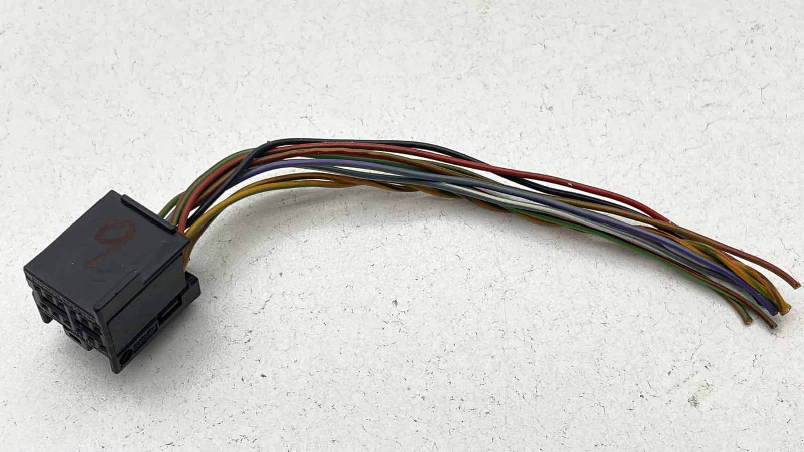 VW Audi Porsche Wiring Harness Plug Connector 9 Wire Pigtail OEM #1K0972926