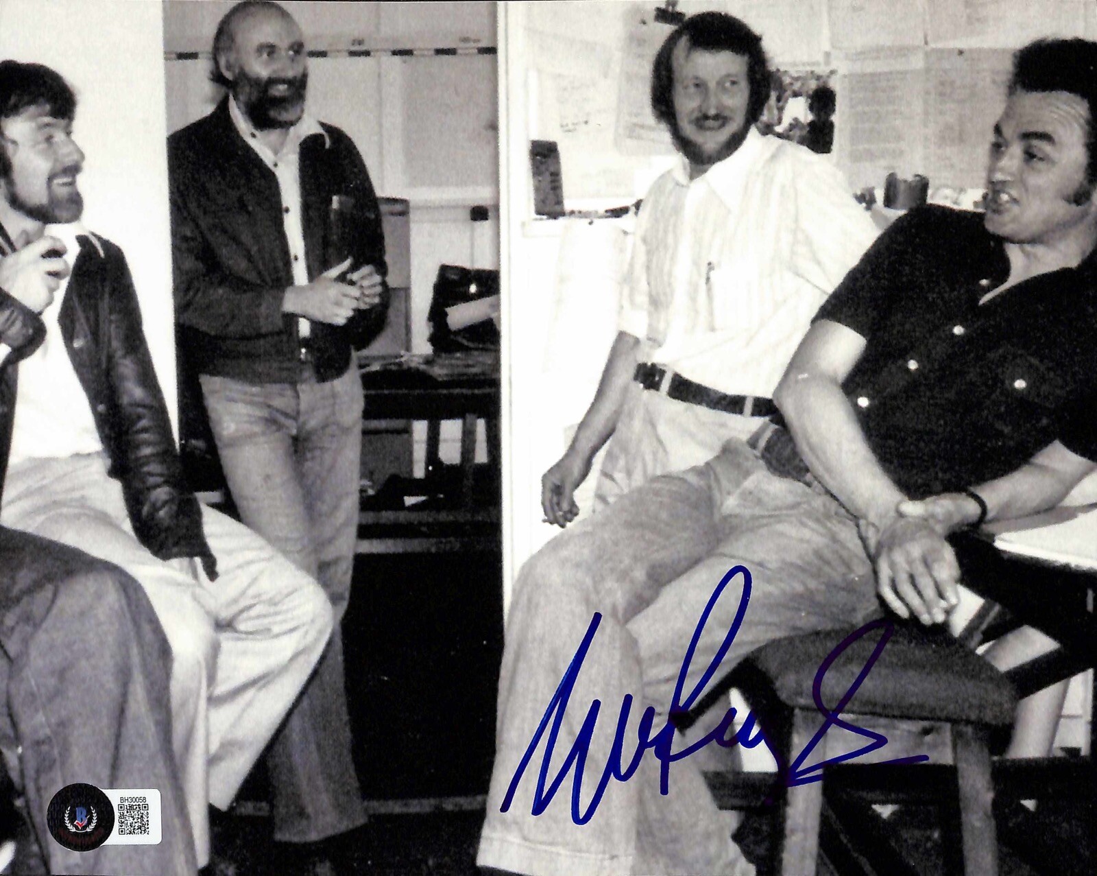 Norman Reynolds Star Wars Art Director & Oscar Winner Signed 8x10 Photo BECKETT