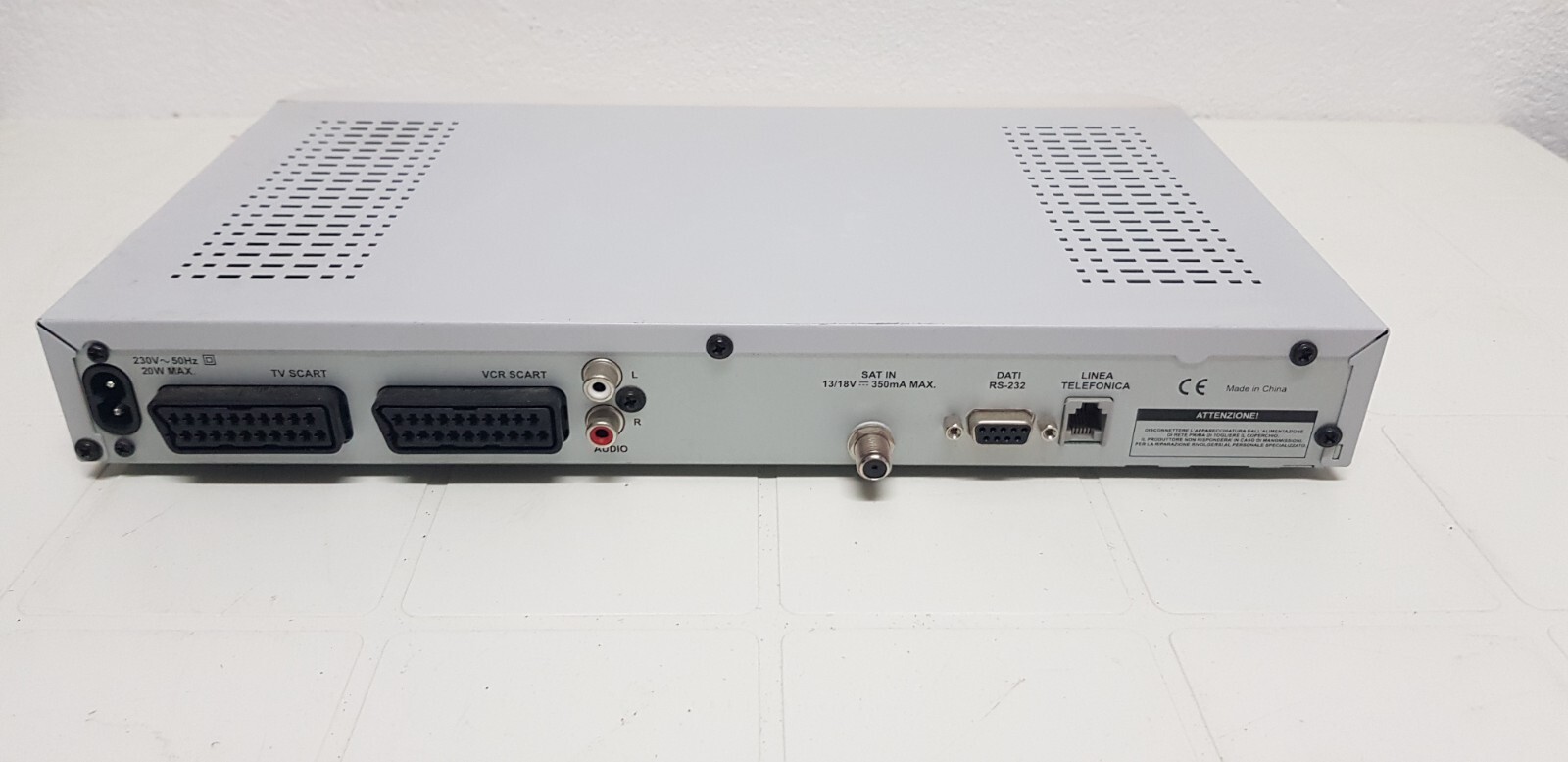 Used Digital Satellite Decoder SKY Amstrad DRX500i With Remote Control