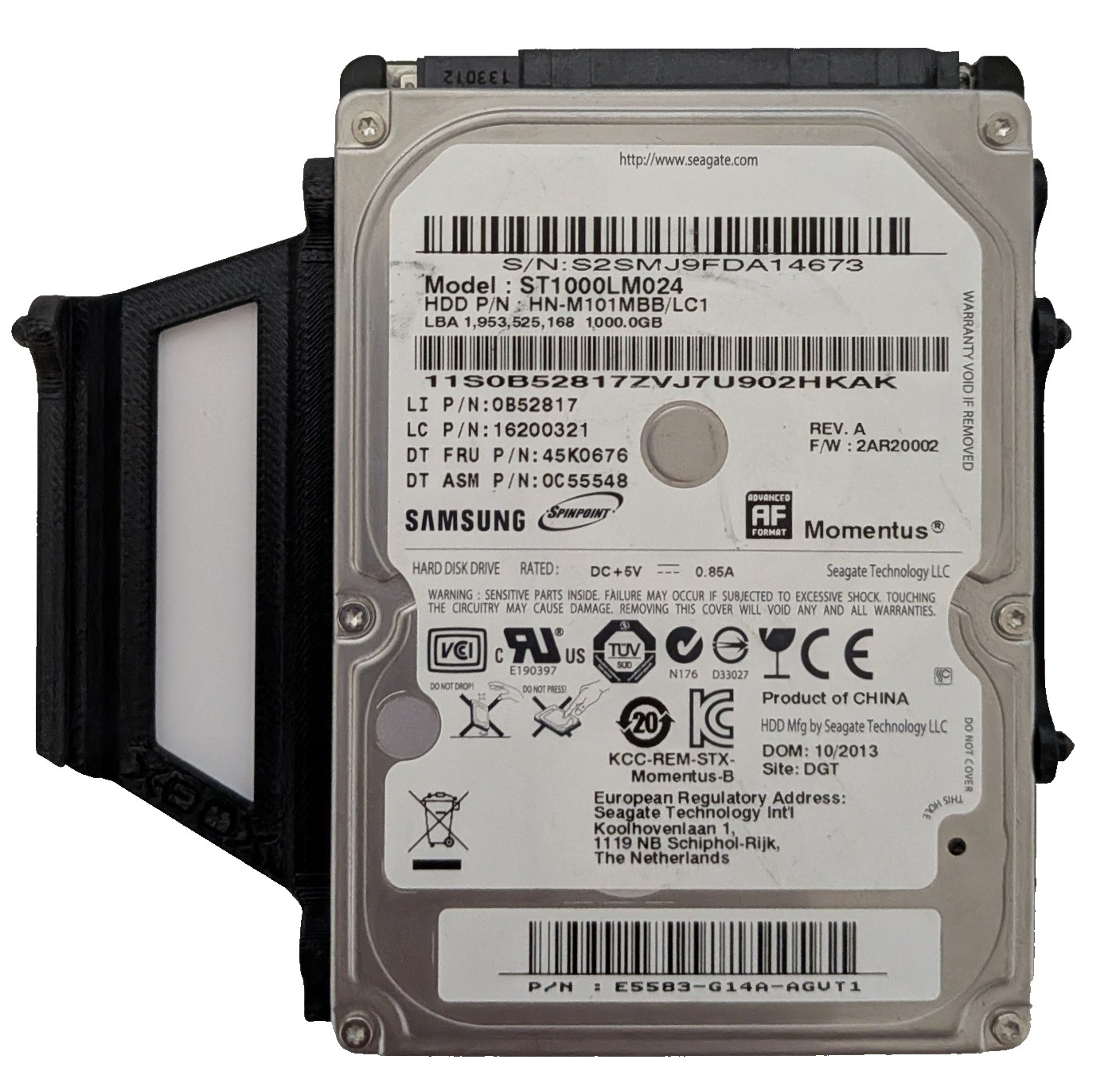 Xata Sata SSD Mounting Adapter - Original Xbox 2.5" HDD