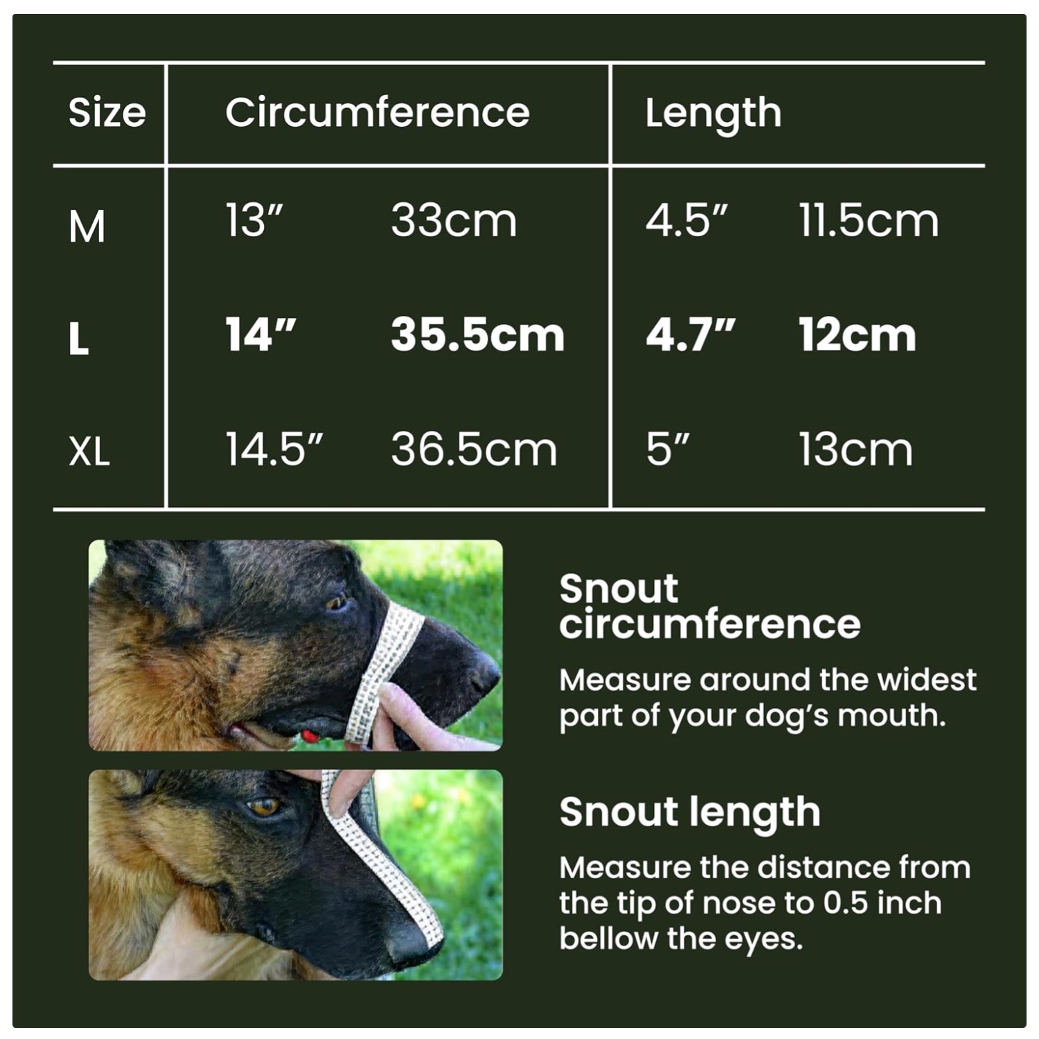 Secure Fit Dog Muzzle for Biting & Chewing Prevention
