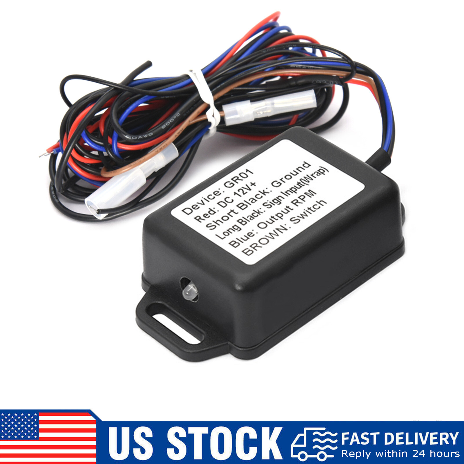 Gasoline Engine Tacho Adapter RPM Signal Sensor For Car Vehicle Truck Boat Yacht