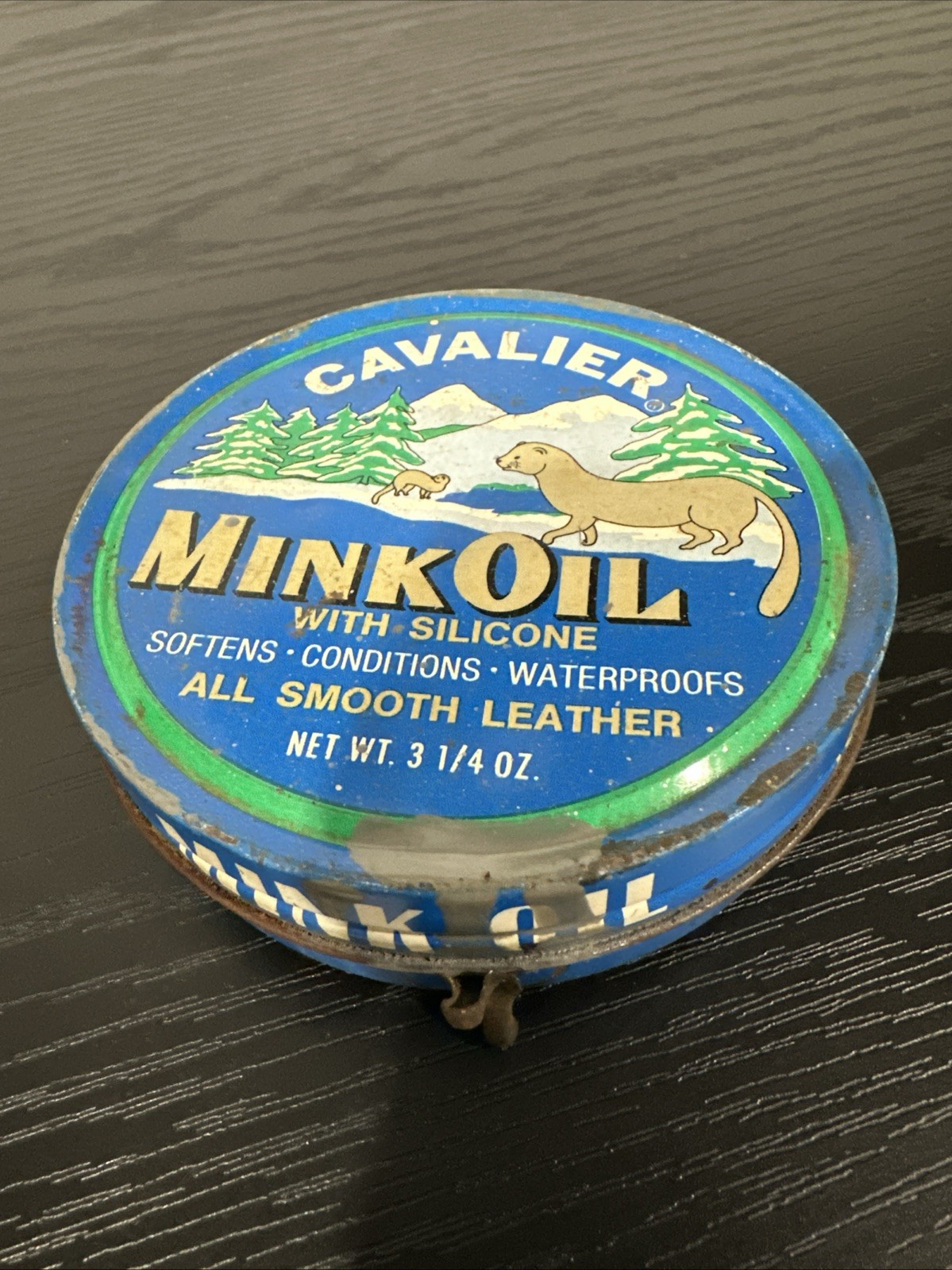 Cavalier Mink Oil Silicone Softens Conditions Waterproof Discontinued Full Used