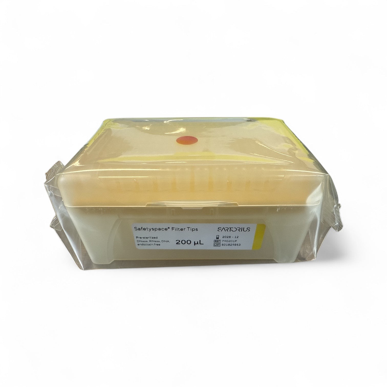 Sartorius Safetyspace 790201F 200 µL Filter Tips (Exp 2028)