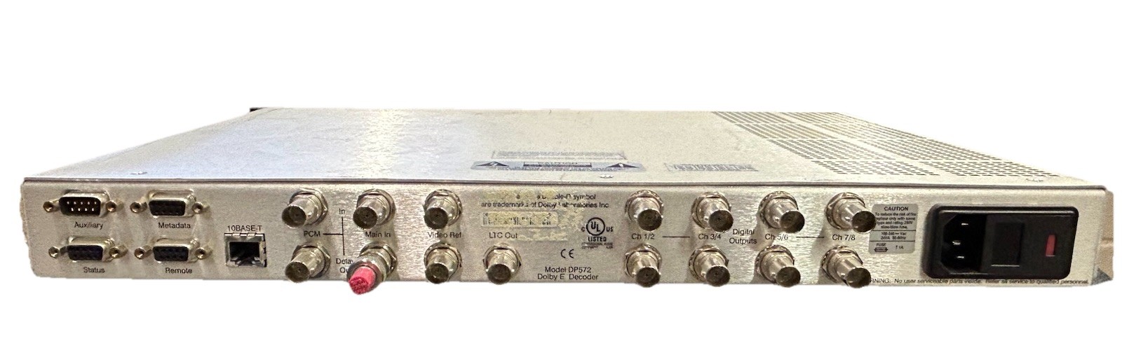 Dolby DP572 Professional Dolby E Decoder