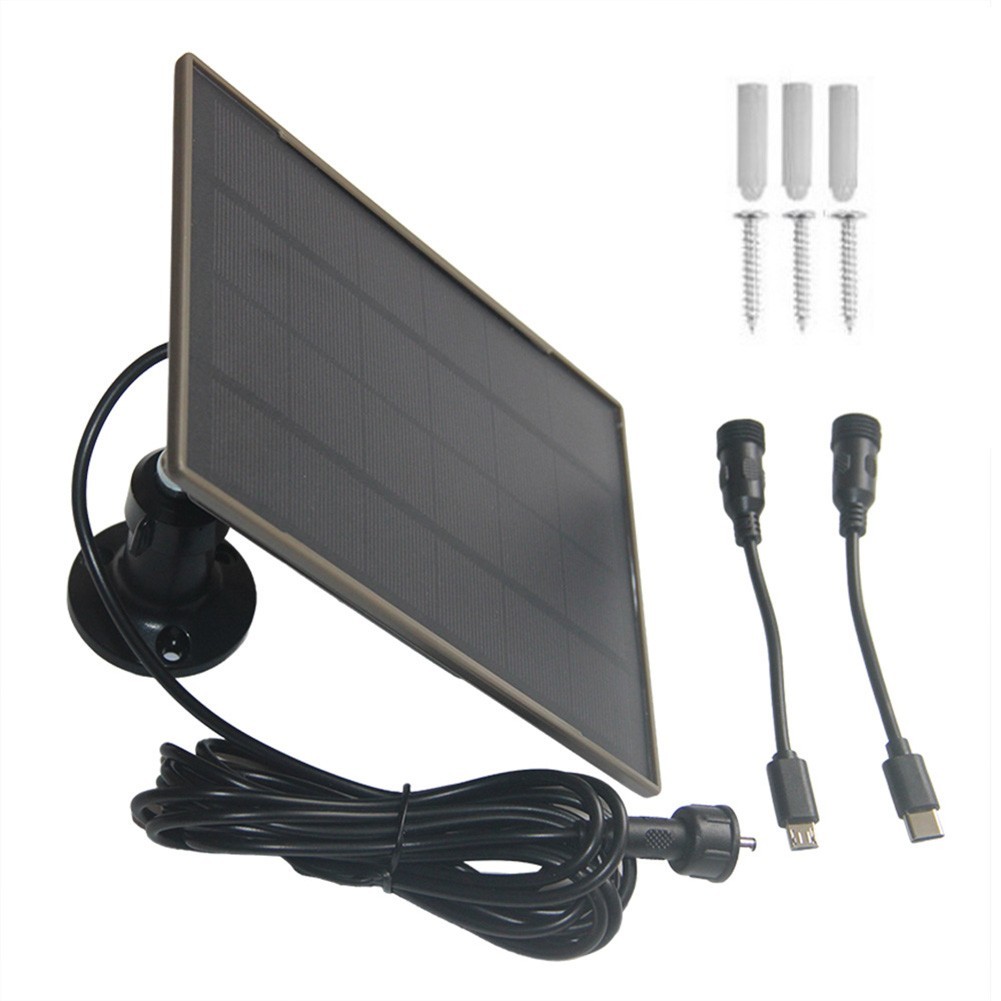 For Outdoor Solar Charging System for Trail Camera Includes All Adapters