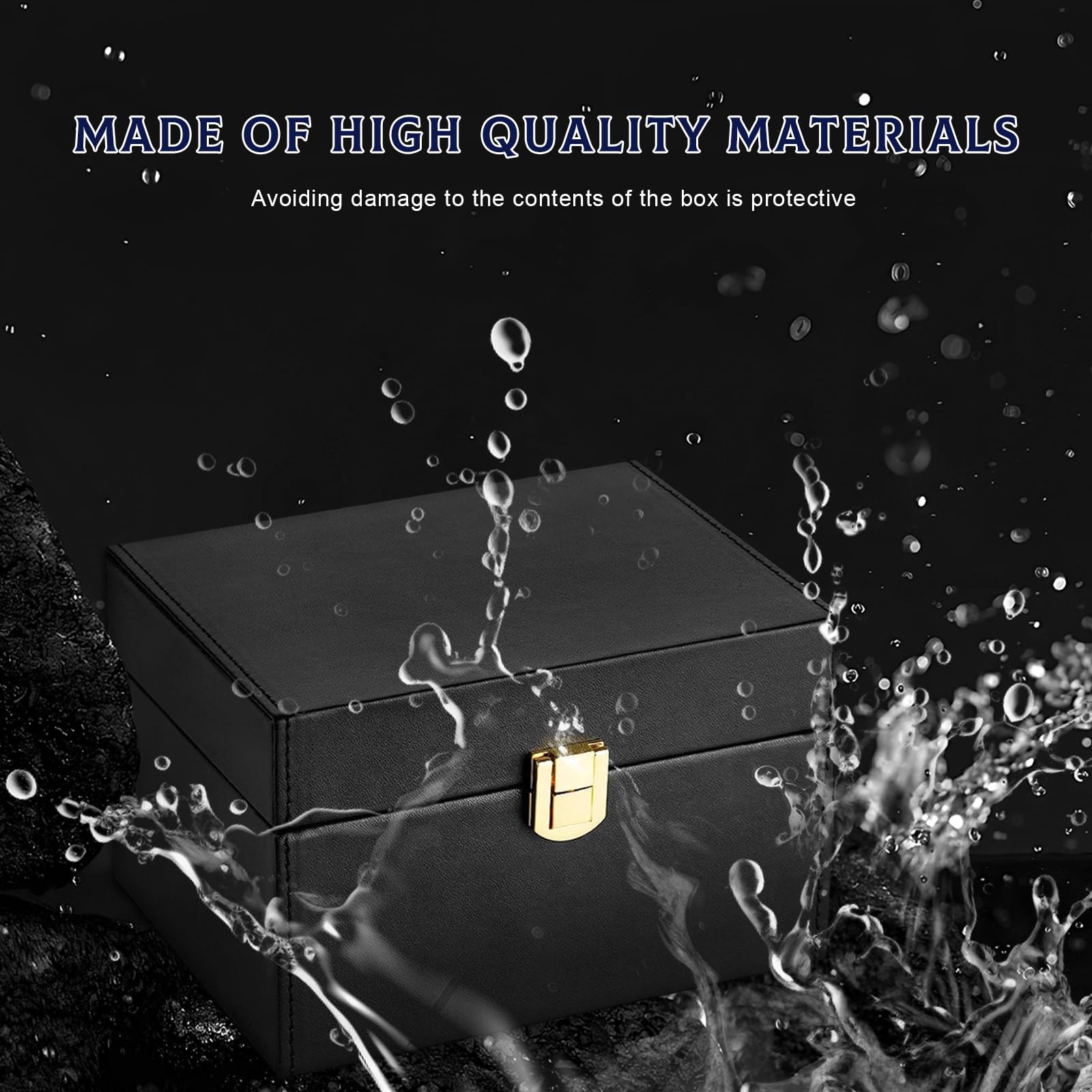 Faraday Box Key Fob Protector, RFID Signal Blocking Shielding Box Anti-Theft